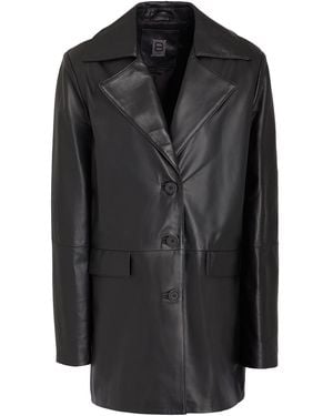 8 by YOOX Manteau Long Et Trench - Noir