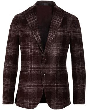 Tagliatore Blazer Acrylic, Virgin Wool, Polyester - Brown