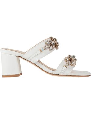 Paola Fiorenza Sandals Leather - White