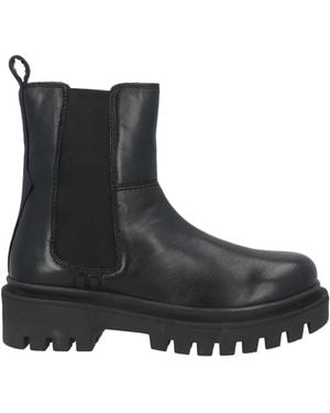 CafeNoir Ankle Boots - Black