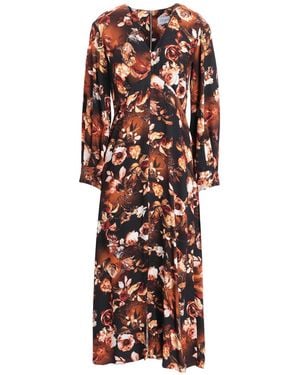Closet Midi Dress - Red