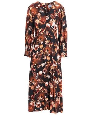 Closet Midi Dress - Red