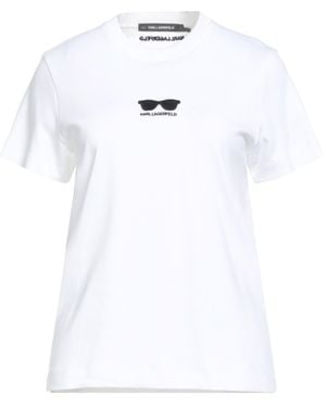 Karl Lagerfeld Camiseta - Blanco