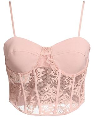 Rinascimento Blush Top Polyamide, Polyester, Elastane - Pink