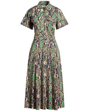 Diane von Furstenberg Midi Dress - Green