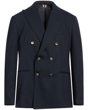 NEW YORK RESIDENT Midnight Blazer Virgin Wool, Elastane - Blue