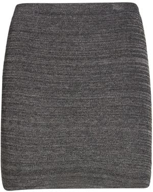 Isabel Marant Mini Skirt Viscose, Polyamide, Elastane - Gray
