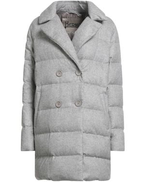 Herno Plumífero Y Acolchado - Gris