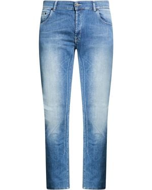 Daniele Alessandrini Jeans Cotton, Elastane - Blue