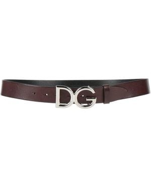 Dolce & Gabbana Belt Leather - White