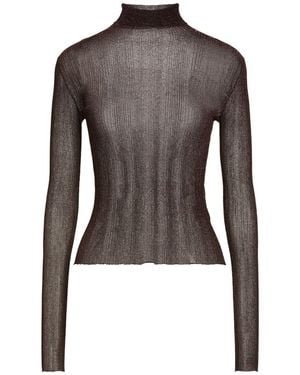 DES_PHEMMES Turtleneck - Black
