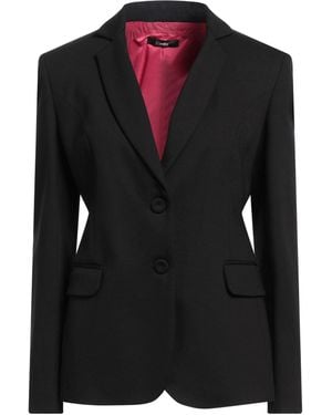 Hanita Blazer Polyester, Elastane - Black