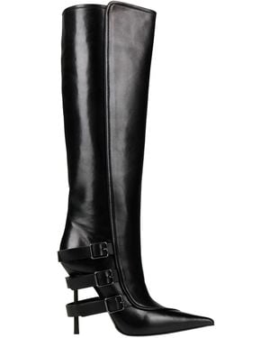 Le Silla Boot Leather - Black