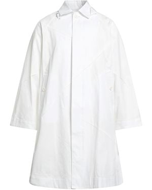 Undercover Overcoat & Trench Coat Cotton - White