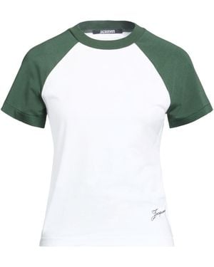 Jacquemus T-Shirt Cotton, Elastane - Green