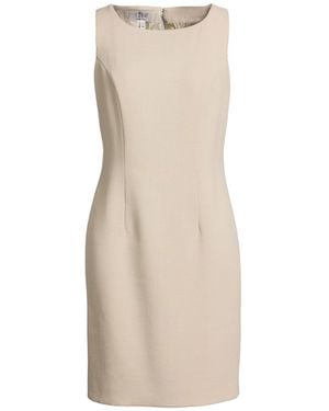Clips Mini Dress Virgin Wool - Natural