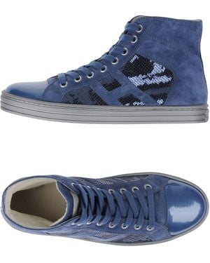 Hogan Rebel High-tops & Sneakers - Blue