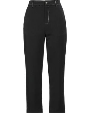 Denny Rose Pants Polyester, Viscose, Elastane - Black