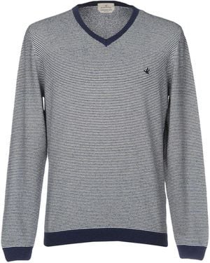 Brooksfield Midnight Sweater Cotton, Polyamide - Gray