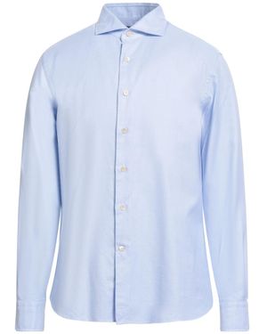 Alessandro Gherardi Camel Shirt Cotton - Blue
