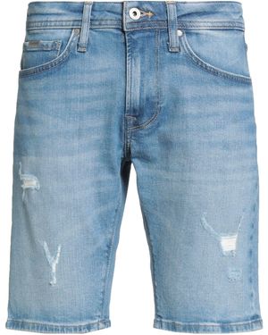 Pepe Jeans Denim Shorts Cotton, Elastane - Blue