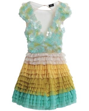 Elisabetta Franchi Robe courte - Vert