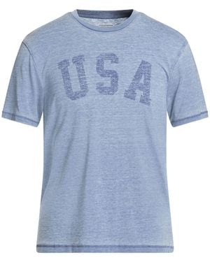 Guess T-Shirt Polyester, Cotton - Blue