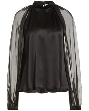 Crida Milano Top Silk - Black
