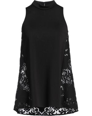 1 One Top Viscose, Polyamide, Elastane, Cotton - Black