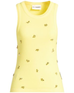 DES_PHEMMES Camiseta De Tirantes - Amarillo