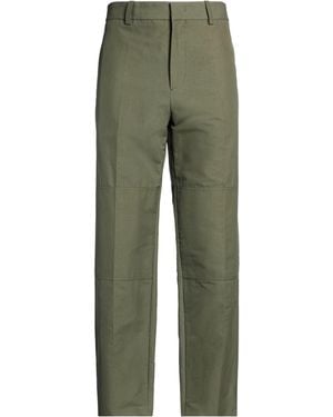 Jil Sander Military Trousers Cotton - Green