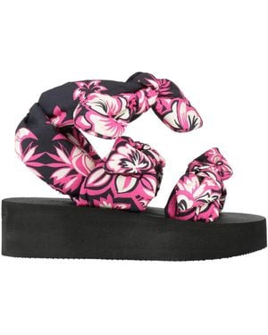 Red(V) Sandals - Pink