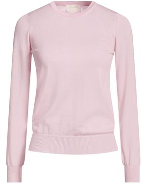 Drumohr Sweater Super 140S Wool - Pink