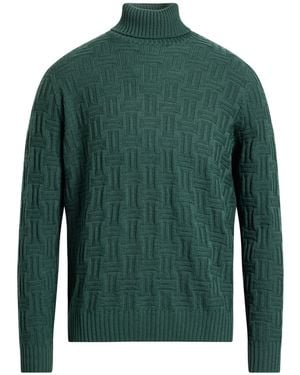 Drumohr Rollkragenpullover - Grün
