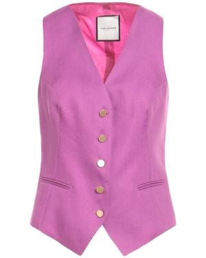 Tagliatore 0205 Tailored Vest - Pink