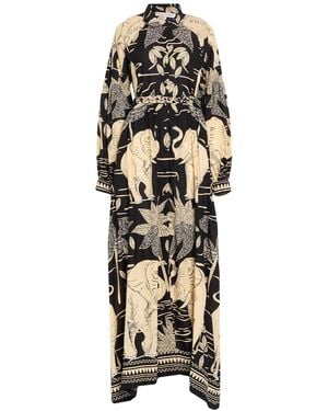 CONNOR & BLAKE Midi-Kleid - Weiß