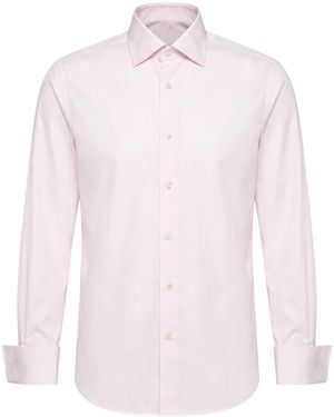 Canali Shirt Cotton - Pink
