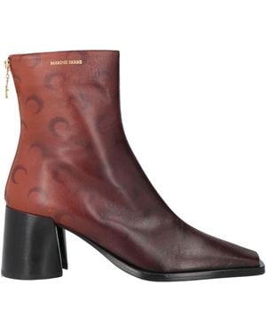 Marine Serre Ankle Boots - Brown