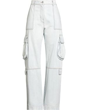 MSGM Jeans Cotton - White