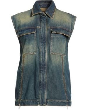 Grifoni Jeansjacke/-Mantel - Grün