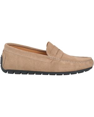 CafeNoir Loafers Leather - Natural