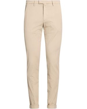 Briglia 1949 Khaki Pants Cotton, Elastane - Natural