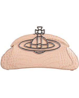 Vivienne Westwood Blush Handbag Leather - Pink