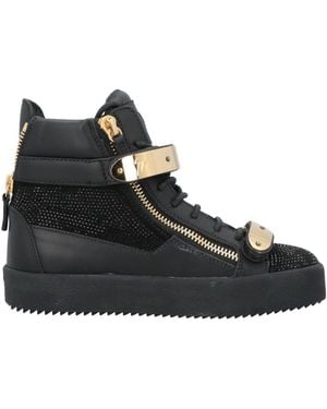 Giuseppe Zanotti Sneakers Leather - Black