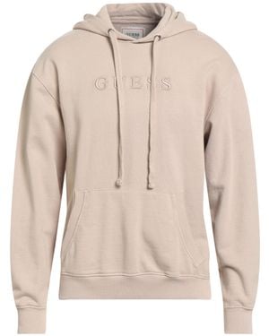 Guess Sweatshirt Cotton - Natural