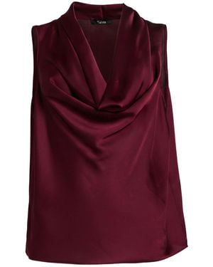 Hanita Burgundy Top Polyester - Purple