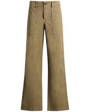 Xirena Military Trousers Cotton, Elastane - Natural