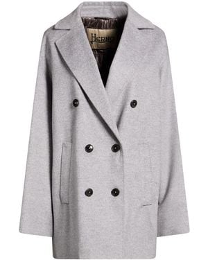Herno Coat Virgin Wool - Gray