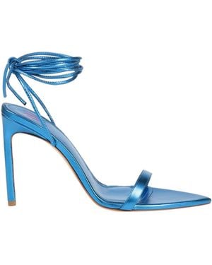 Bettina Vermillon Azure Sandals Leather - Blue