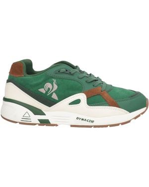 Le Coq Sportif Sneakers Leather, Textile Fibers - Green